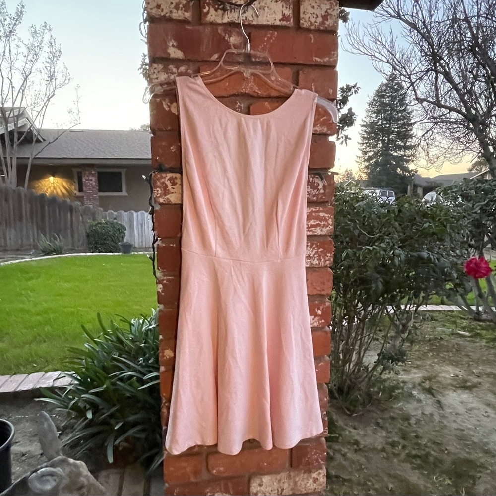 American apparel low cut back dress